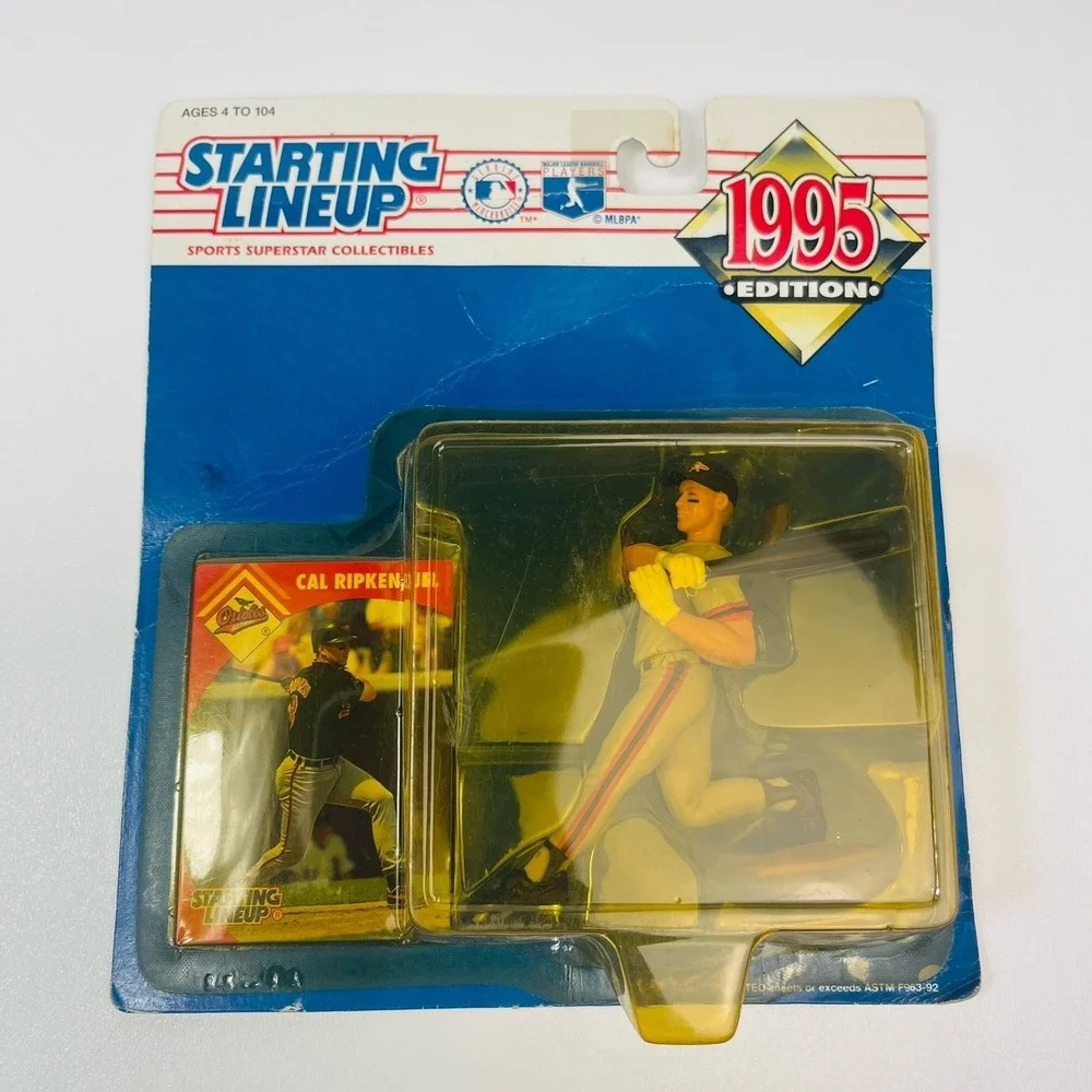 MLB Starting Lineup Cal Ripken Jr. Action Figure Baltimore Orioles 1995 Baseball